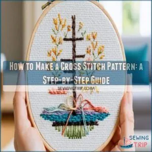 how to make a cross stitch pattern