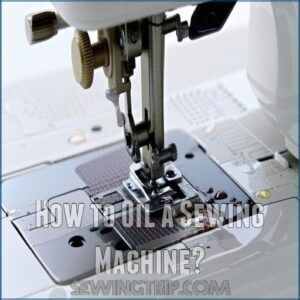 how to oil a sewing machine how to oil a sewing machine