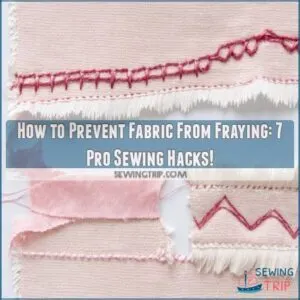 how to prevent fabric from fraying