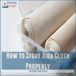 How to Store Aida Cloth Properly