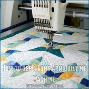 How to Use a Long Arm Quilting Machine