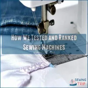 How We Tested and Ranked Sewing Machines