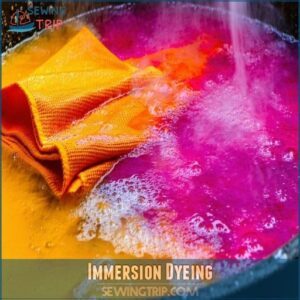 Immersion Dyeing