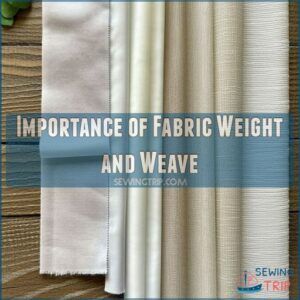 Importance of Fabric Weight and Weave Importance of Fabric Weight and Weave