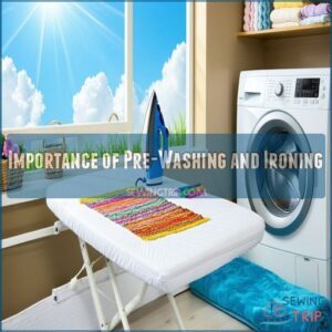 Importance of Pre-Washing and Ironing