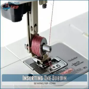 Inserting The Bobbin