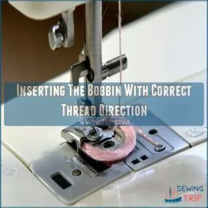 Inserting The Bobbin With Correct Thread Direction