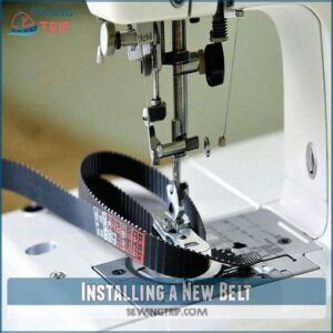 Installing a New Belt Installing a New Belt