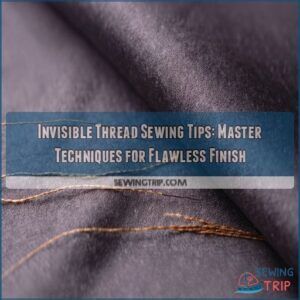 invisible thread sewing tips invisible thread sewing tips