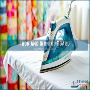 Iron and Ironing Board