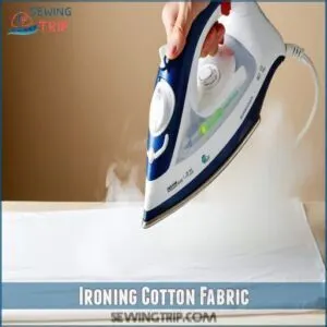 Ironing Cotton Fabric