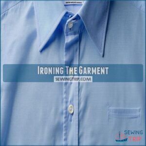 Ironing The Garment Ironing The Garment