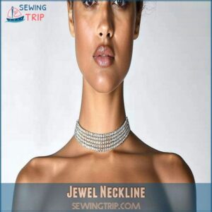 Jewel Neckline