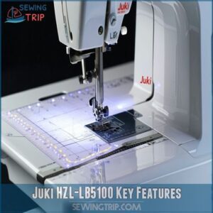 Juki HZL-LB5100 Key Features