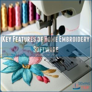 Key Features of Home Embroidery Software