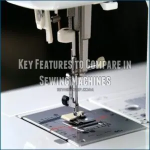 Key Features to Compare in Sewing Machines