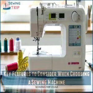 Key Features to Consider When Choosing a Sewing Machine