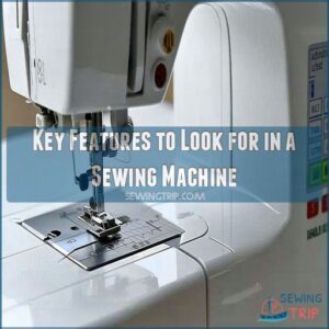 Key Features to Look for in a Sewing Machine