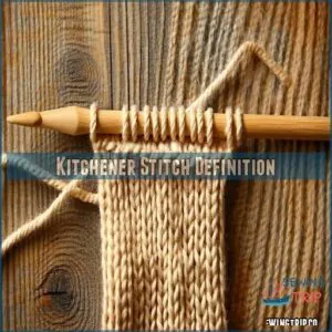 Kitchener Stitch Definition