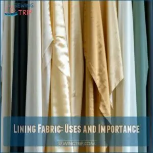 Lining Fabric: Uses and Importance