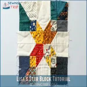 Lisa’s Star Block Tutorial