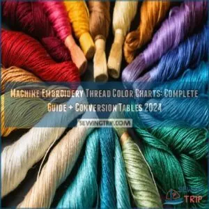 machine embroidery thread color charts