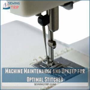 Machine Maintenance and Upkeep for Optimal Stitches