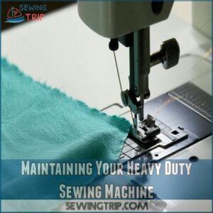 Maintaining Your Heavy Duty Sewing Machine