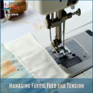 Managing Fabric Feed and Tension