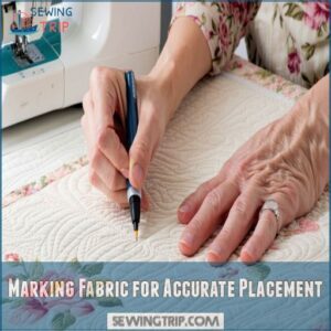 Marking Fabric for Accurate Placement