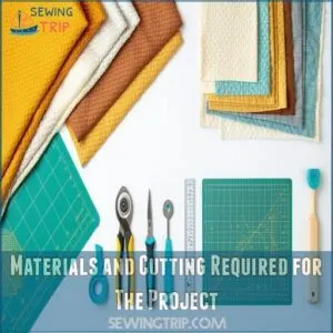 Materials and Cutting Required for The Project