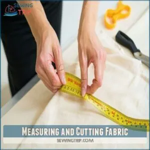 Measuring and Cutting Fabric