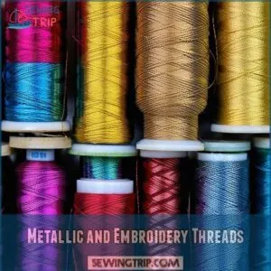 Metallic and Embroidery Threads