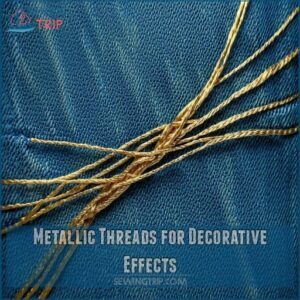 Metallic Threads for Decorative Effects