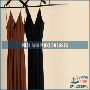 Midi and Maxi Dresses