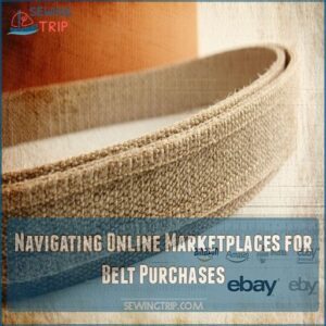 Navigating Online Marketplaces for Belt Purchases