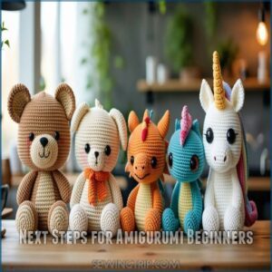 Next Steps for Amigurumi Beginners