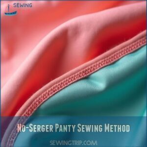 No-Serger Panty Sewing Method