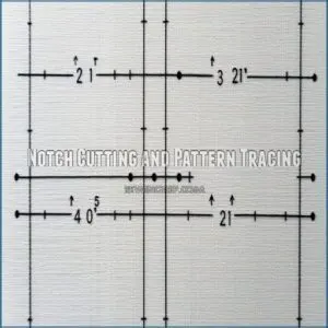 Notch Cutting and Pattern Tracing