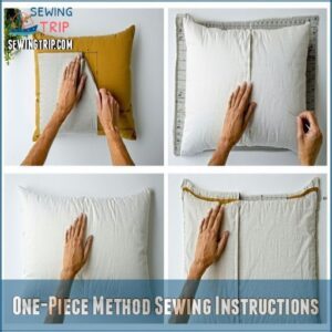 One-Piece Method Sewing Instructions