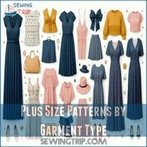 Plus Size Patterns by Garment Type