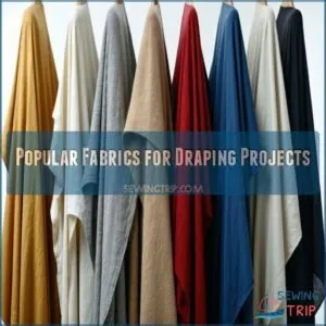 Popular Fabrics for Draping Projects