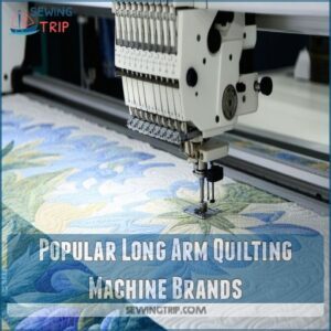 Popular Long Arm Quilting Machine Brands