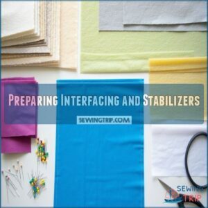 Preparing Interfacing and Stabilizers