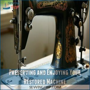 Preserving and Enjoying Your Restored Machine