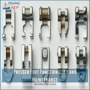 Presser Foot Functionality and Maintenance