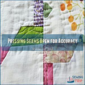 Pressing Seams Open for Accuracy Pressing Seams Open for Accuracy