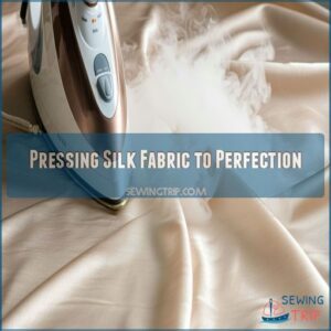 Pressing Silk Fabric to Perfection