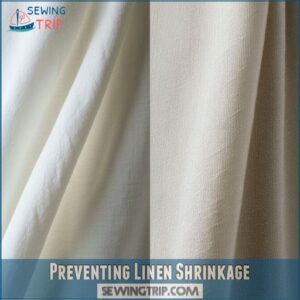 Preventing Linen Shrinkage