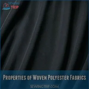 Properties of Woven Polyester Fabrics